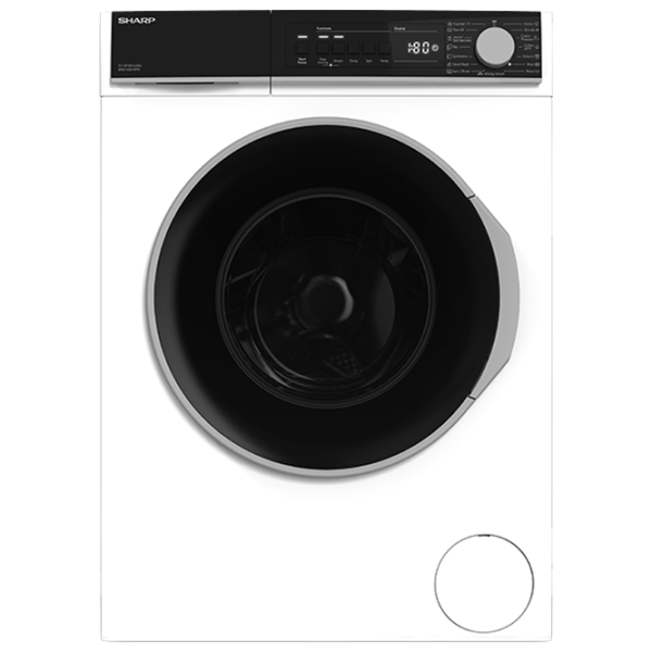 Mașină de spălat SHARP ES-NFB814AWC-EE 8 kg / 1400 rpm / White photo 1