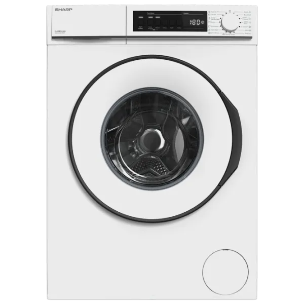 Стиральная машина SHARP ES-NFB9141WD-EE 9 кг / 1400 об/мин / Белый photo 1
