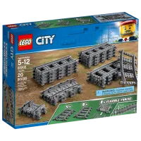 Constructor LEGO Tracks Șine de tren/ Black