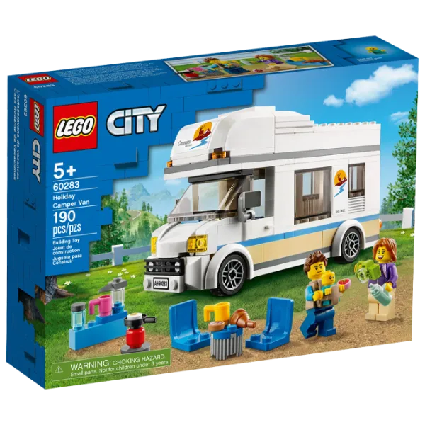Детский конструктор LEGO Holiday Camper Van Автомобиль/ Белый photo 1