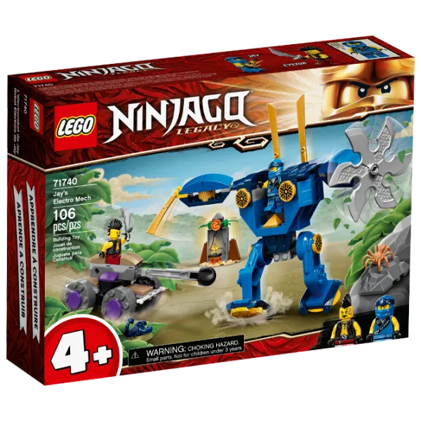 Детский конструктор LEGO Jay's Electro Mech Ниндзяго/ Разноцветный photo 1