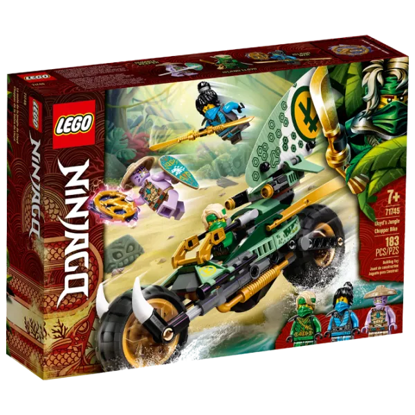 Детский конструктор LEGO Lloyd's Jungle Chopper Bike Ниндзяго/ Зелёный photo 1