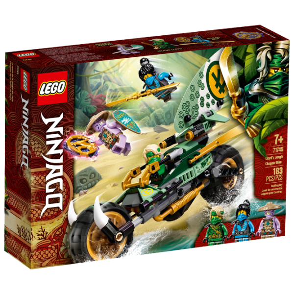 Детский конструктор LEGO Lloyd's Jungle Chopper Bike Ниндзяго/ Зелёный photo 1