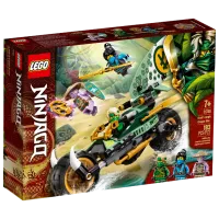 Детский конструктор LEGO Lloyd's Jungle Chopper Bike Ниндзяго/ Зелёный