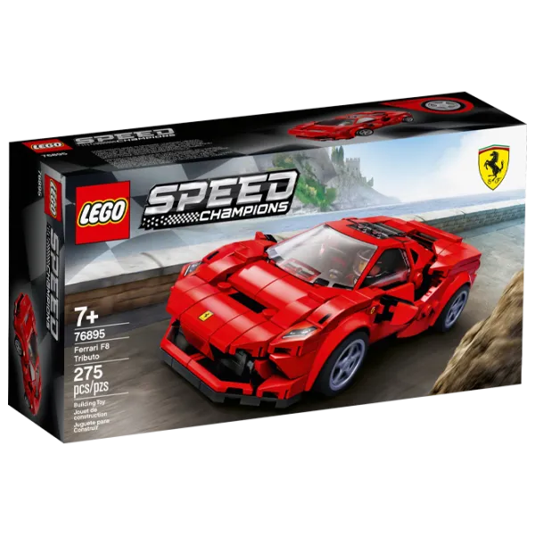 Детский конструктор LEGO Ferrari F8 Tributo Автомобиль/ Красный photo 1