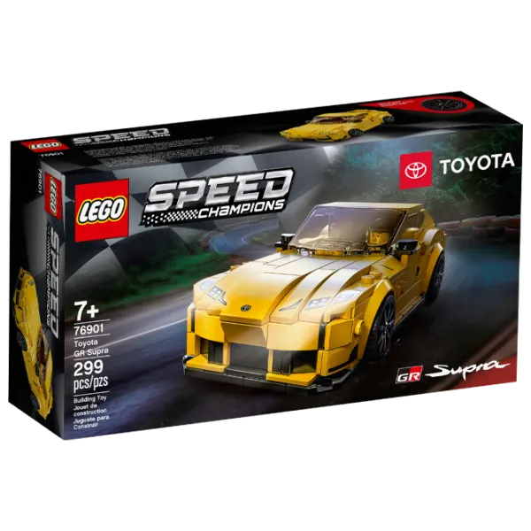 Детский конструктор LEGO Toyota GR Supra Автомобиль/ Желтый photo 1