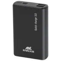 Power Bank RivaCase VA1037 10000 mAh/ Black