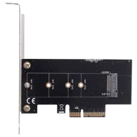 Адаптер Gembird PEX-M2-01 PCI Express x4/ Черный