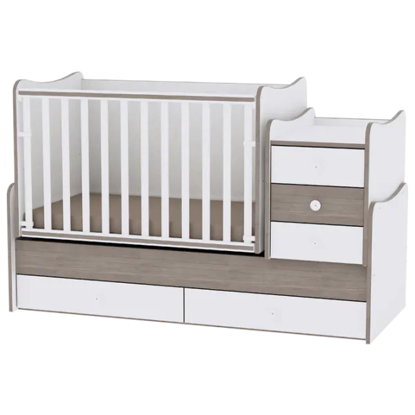 Детская кровать Lorelli BED MAXI PLUS NEW (10150300027A) 0 месяцев - 14 лет/ Белый photo 1 Детская кровать Lorelli BED MAXI PLUS NEW (10150300027A) 0 месяцев - 14 лет/ Белый photo 1