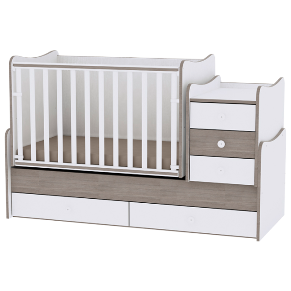 Детская кровать Lorelli BED MAXI PLUS NEW (10150300027A) 0 месяцев - 14 лет/ Белый photo 1 Детская кровать Lorelli BED MAXI PLUS NEW (10150300027A) 0 месяцев - 14 лет/ Белый photo 1