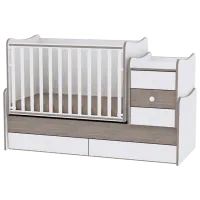 Детская кровать Lorelli BED MAXI PLUS NEW (10150300027A) 0 месяцев - 14 лет/ Белый