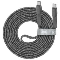 Кабель для телефона PS6105 RivaCase USB Type-C + USB Type-C 2.1 м/ Серый