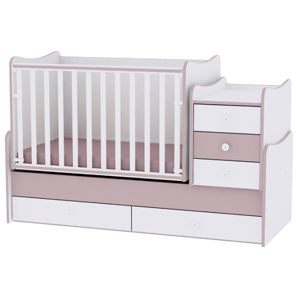 Детская кровать Lorelli BED MAXI PLUS NEW (10150300034А) 0 месяцев - 14 лет/ Белый photo 1 Детская кровать Lorelli BED MAXI PLUS NEW (10150300034А) 0 месяцев - 14 лет/ Белый photo 1