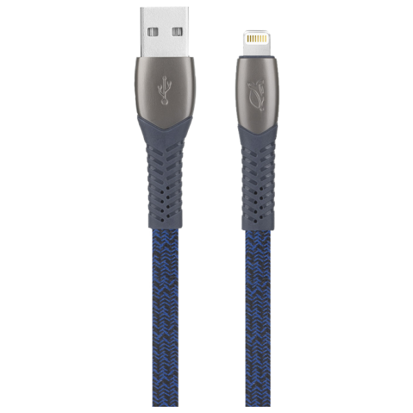 Cablu pentru telefon MFI PS6101 RivaCase USB Type-A + Lightning 1.2 m/ Blue photo 1