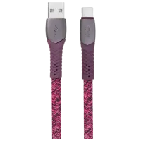 Cablu pentru telefon PS6102 RivaCase USB Type-A + USB Type-C 1.2 m/ Red