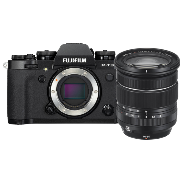 Cameră foto FujiFilm X-T3 Kit CMOS 4/ XF16-80mmF4 R OIS WR/ Black photo 1 Cameră foto FujiFilm X-T3 Kit CMOS 4/ XF16-80mmF4 R OIS WR/ Black photo 1