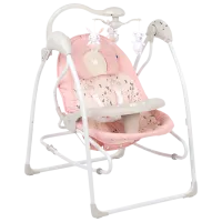 Leagăn pentru bebeluși Kikka Boo Mia Stella (31005010006) 9 kg/ Pink