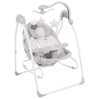 Leagăn pentru bebeluși Kikka Boo Mia Stella (010080) 9 kg/ Gray