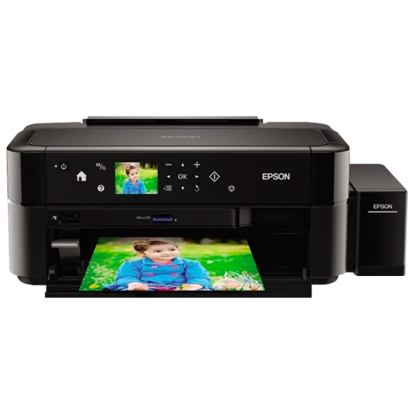 Принтер Epson L810 Струйный/ Цветная/ Черный photo 1