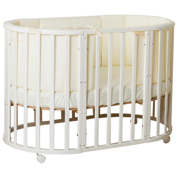 Детская кровать Glamvers Mila (40630) 0 месяцев - 5 лет/ Белый photo 1 Детская кровать Glamvers Mila (40630) 0 месяцев - 5 лет/ Белый photo 1