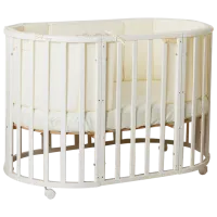 Детская кровать Glamvers Mila (40629) 0 месяцев - 5 лет/ Белый