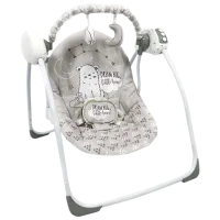 Leagăn pentru bebeluși Kikka Boo Felice (10196) 9 kg/ Gray