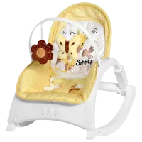 Leagăn pentru bebeluși Lorelli Enjoy (10110112035) 18 kg/ Yellow