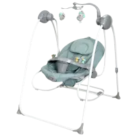 Leagăn pentru bebeluși Lorelli Tango (10090072146) 9 kg/ Frosty Green