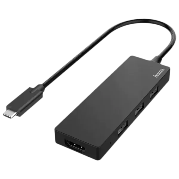 Adapter Hama 200113 USB Type-C/ Black photo 1