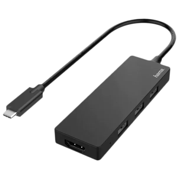 Adapter Hama 200113 USB Type-C/ Black photo 1