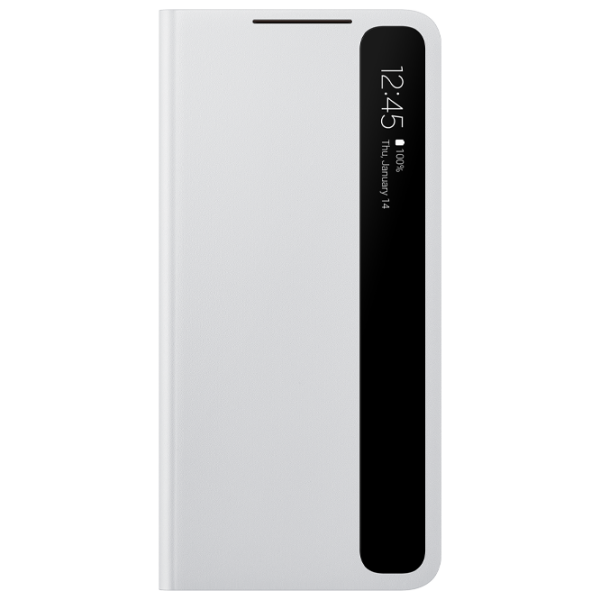 Husă pentru smartphone Samsung Galaxy S21 Plus Samsung/ Back/ PC/ PU/ White photo 1