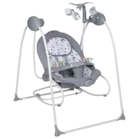 Leagăn pentru bebeluși Lorelli Tango (10090070001) 9 kg/ Gray