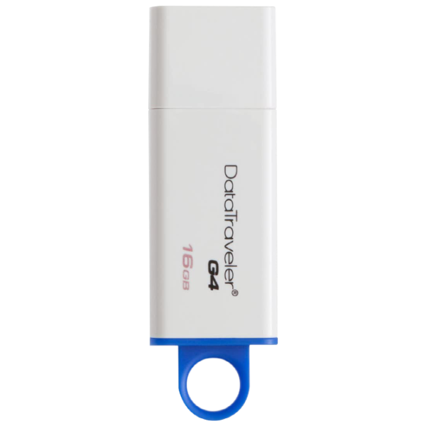 Kingston DataTraveler G4 16 ГБ Белый/ Синий photo 1