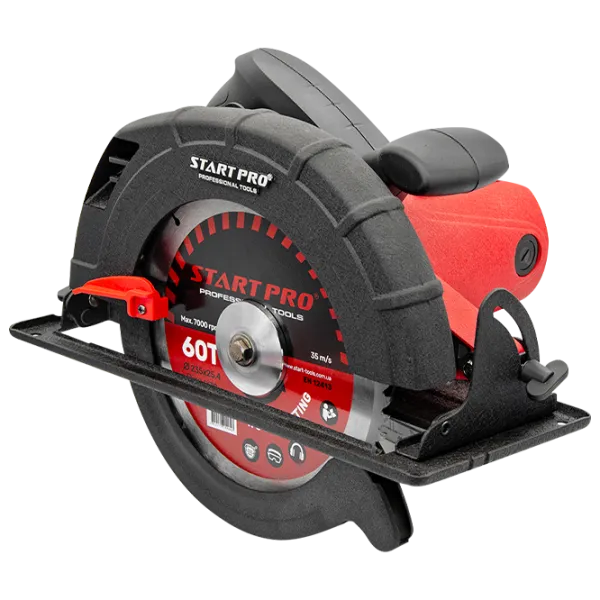 Fierăstrău circular Start-Pro SCS-2550 235 mm/ Red photo 1