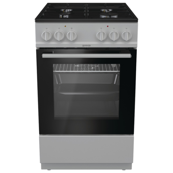 Плита Gorenje MEK301SB Газовая/ Серебристый/ Черный photo 1