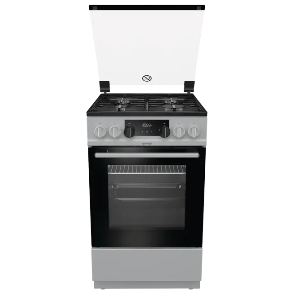 Aragaz Gorenje MEKS512S Pe gaz/ Silver/ Black photo 1 Aragaz Gorenje MEKS512S Pe gaz/ Silver/ Black photo 1