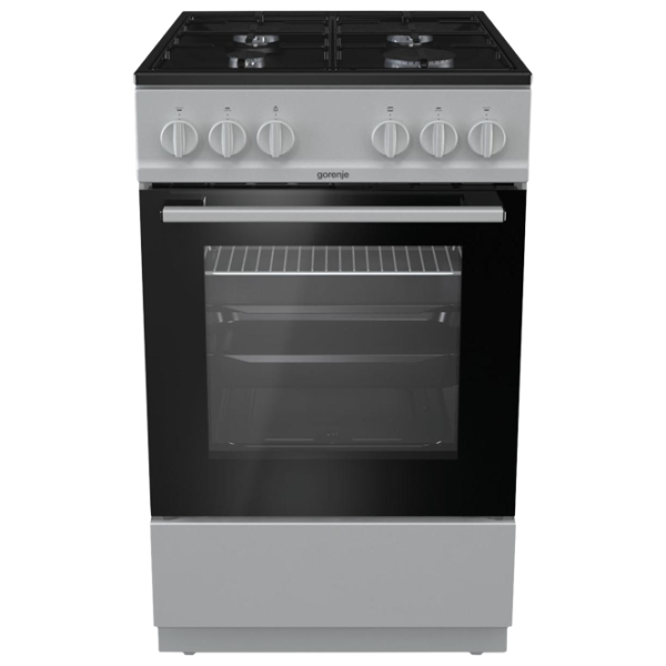 Aragaz Gorenje G5111SJ Pe gaz/ Silver/ Black photo 1 Aragaz Gorenje G5111SJ Pe gaz/ Silver/ Black photo 1