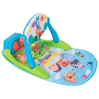 Игровой коврик Lorelli PLAYMAT With Learning Table (10300380000) 0+/ Трансформер/ Зелёный