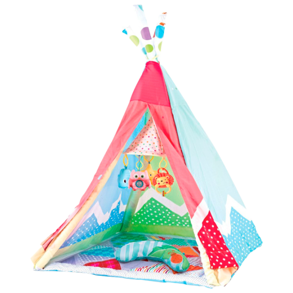 Covoraş pentru joc Kikka Boo PLAYMAT Teepee 2 in 1 Adventure Boy (31201010249) Transformer/ Pink photo 1 Covoraş pentru joc Kikka Boo PLAYMAT Teepee 2 in 1 Adventure Boy (31201010249) Transformer/ Pink photo 1