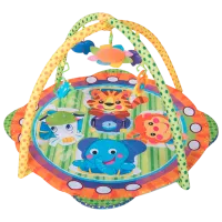 Covoraş pentru joc Lorelli PLAYMAT Safari (10300280000) 0+/ Transformer/ Orange