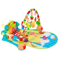 Covoraş pentru joc Lorelli Adventure (10300410000) 3+ luni/ Transformer/ Blue