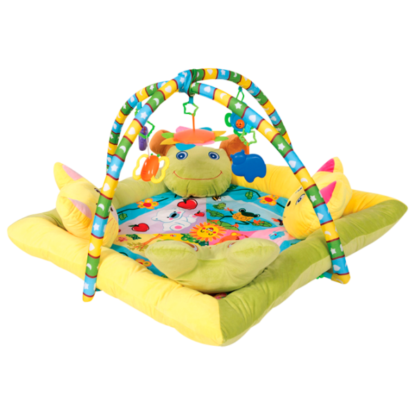 Covoraş pentru joc Lorelli PLAYMAT Plush Play Gym With 4 Pillows (10300360000) 0+/ Transformer/ Green photo 1 Covoraş pentru joc Lorelli PLAYMAT Plush Play Gym With 4 Pillows (10300360000) 0+/ Transformer/ Green photo 1