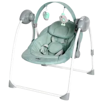 Leagăn pentru bebeluși Lorelli Portofino (10090062146) 9 kg/ Frosty Green