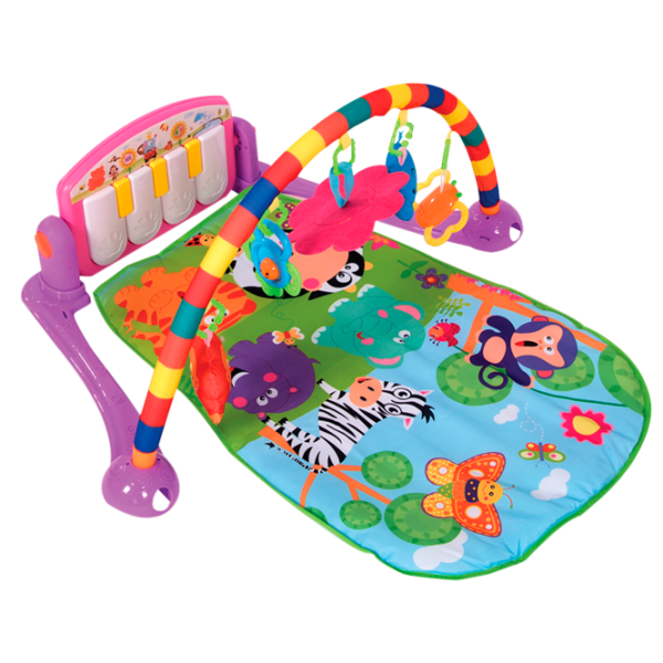 Covoraş pentru joc Lorelli PLAYMAT PIANO GYM (10300260002) 0+/ Transformer/ Pink photo 1 Covoraş pentru joc Lorelli PLAYMAT PIANO GYM (10300260002) 0+/ Transformer/ Pink photo 1