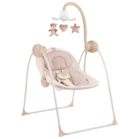 Leagăn pentru bebeluși Kikka Boo Lulla (30027) 9 kg/ Beige