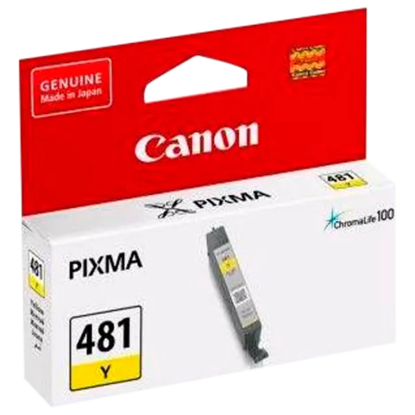 Cartuş Canon CLI-481 Yellow/ Original/ Inkjet photo 1