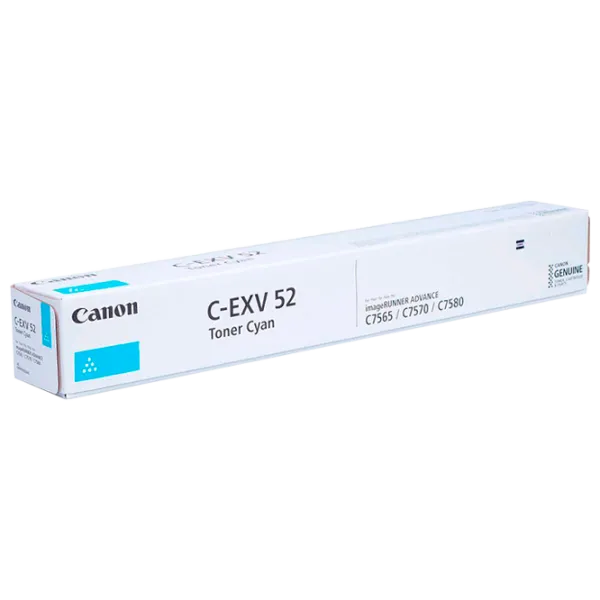 Cartuş Canon C-EXV52 Cyan/ Original/ Laser photo 1