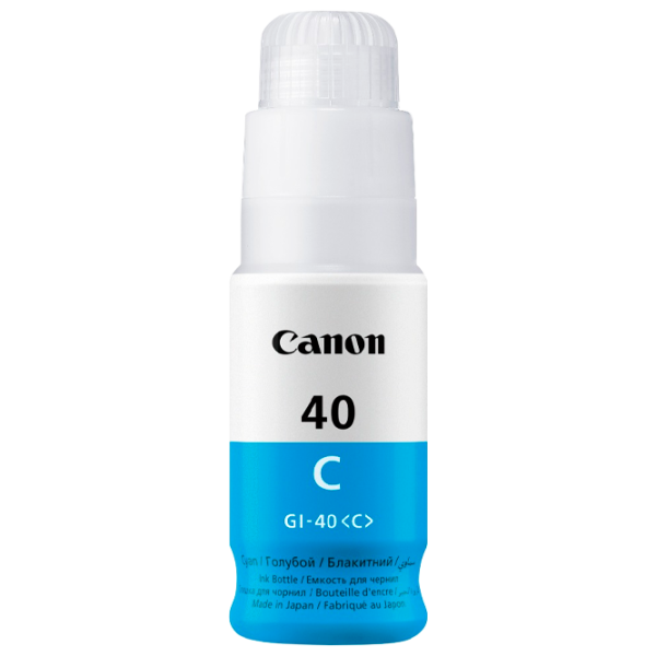 Чернила для принтера Canon GI-40 Cyan photo 1 Чернила для принтера Canon GI-40 Cyan photo 1