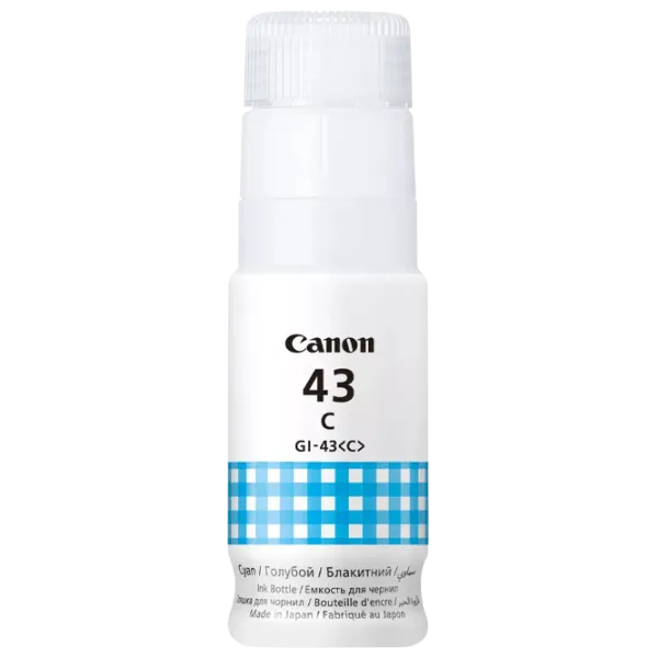 Чернила для принтера Canon GI-43 Cyan photo 1