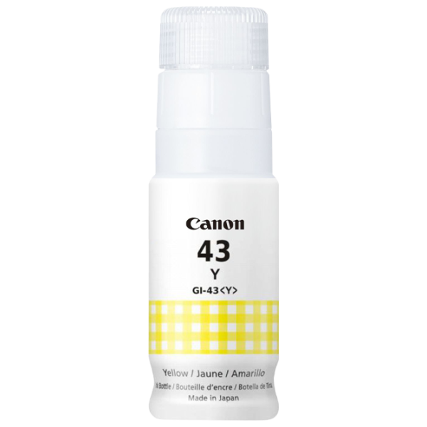 Чернила для принтера Canon GI-43 Yellow photo 1